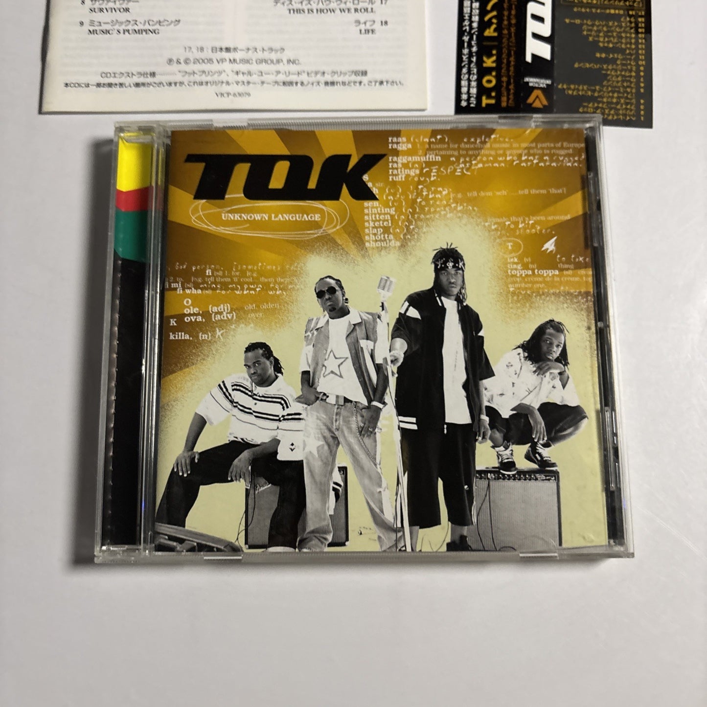 T.O.K. – Unknown Language (CD 2005) Japan Bonus Track Obi VICP-63079