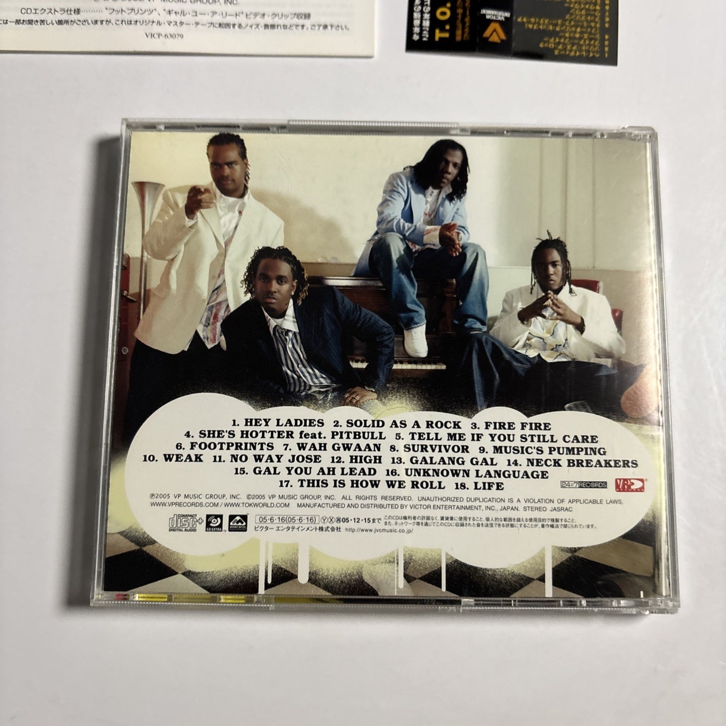 T.O.K. – Unknown Language (CD 2005) Japan Bonus Track Obi VICP-63079