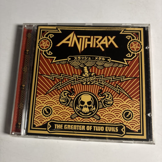 Anthrax – The Greater Of Two Evils (CD, 2004) US 06076-84709-2