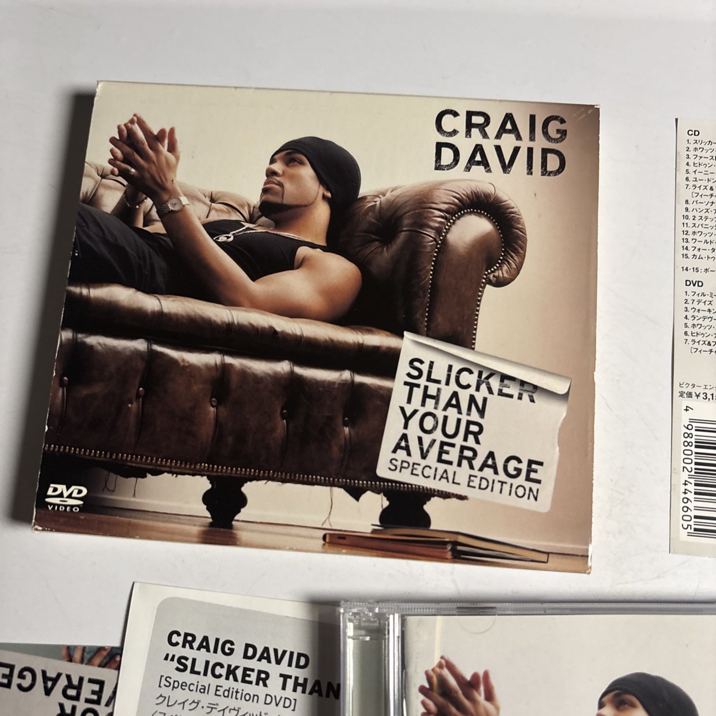 Craig David – Slicker Than Your Average (CD, 2002) Japan VICP-62119
