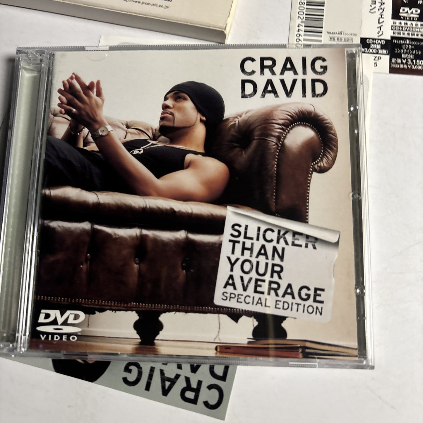 Craig David – Slicker Than Your Average (CD, 2002) Japan VICP-62119