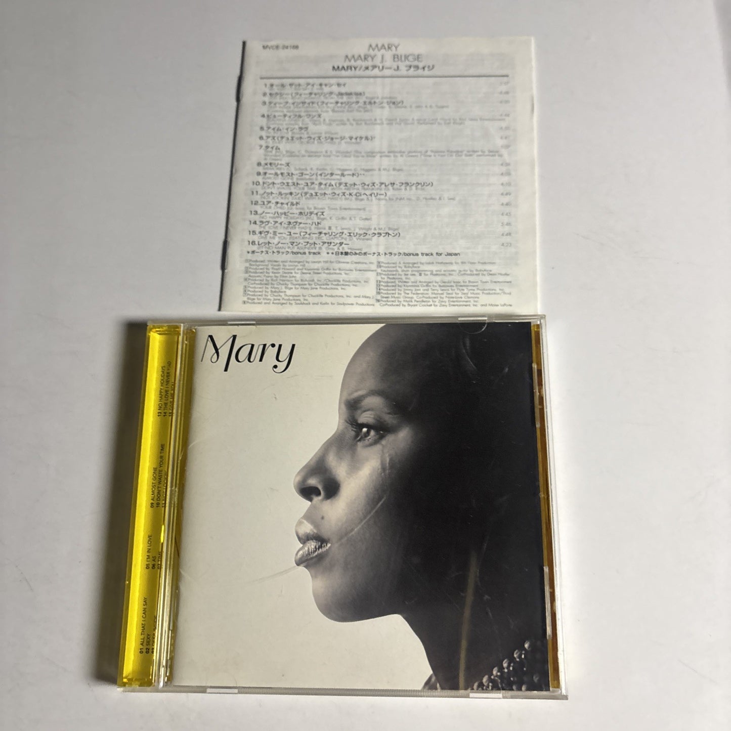 Mary J. Blige – Mary (CD, 1999) Japan MVCE-24168