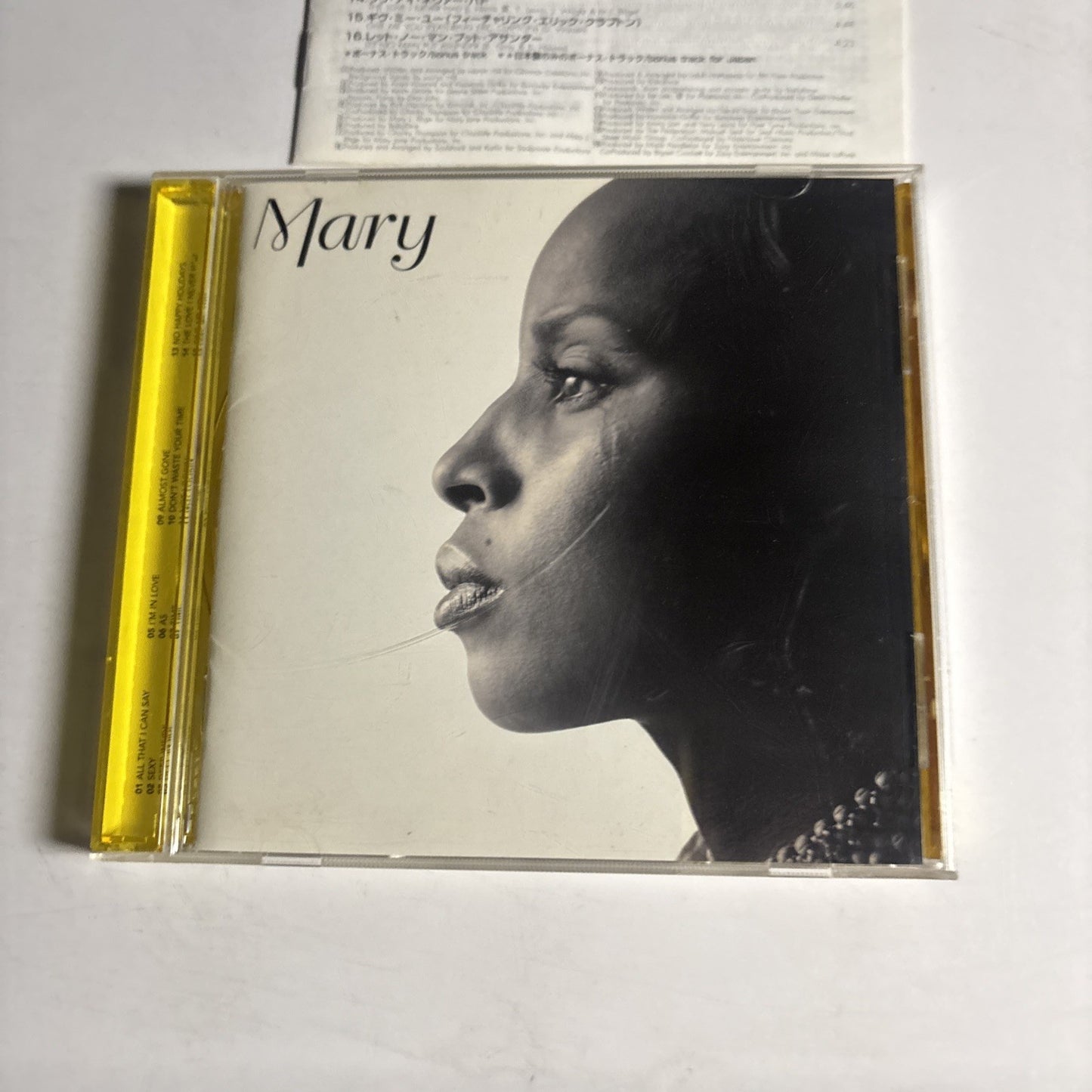 Mary J. Blige – Mary (CD, 1999) Japan MVCE-24168