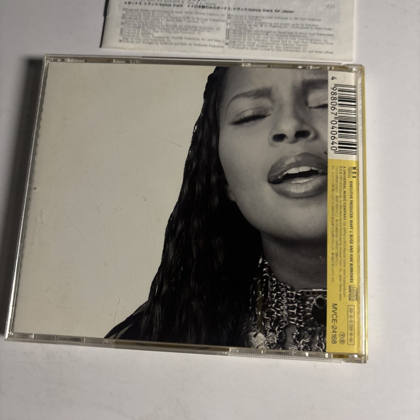 Mary J. Blige – Mary (CD, 1999) Japan MVCE-24168