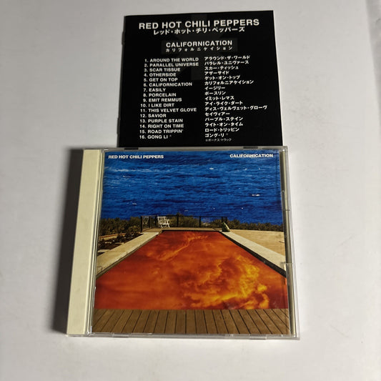 Red Hot Chili Peppers – Californication (CD, 1999) Japan Bonus Track WPCR-10375