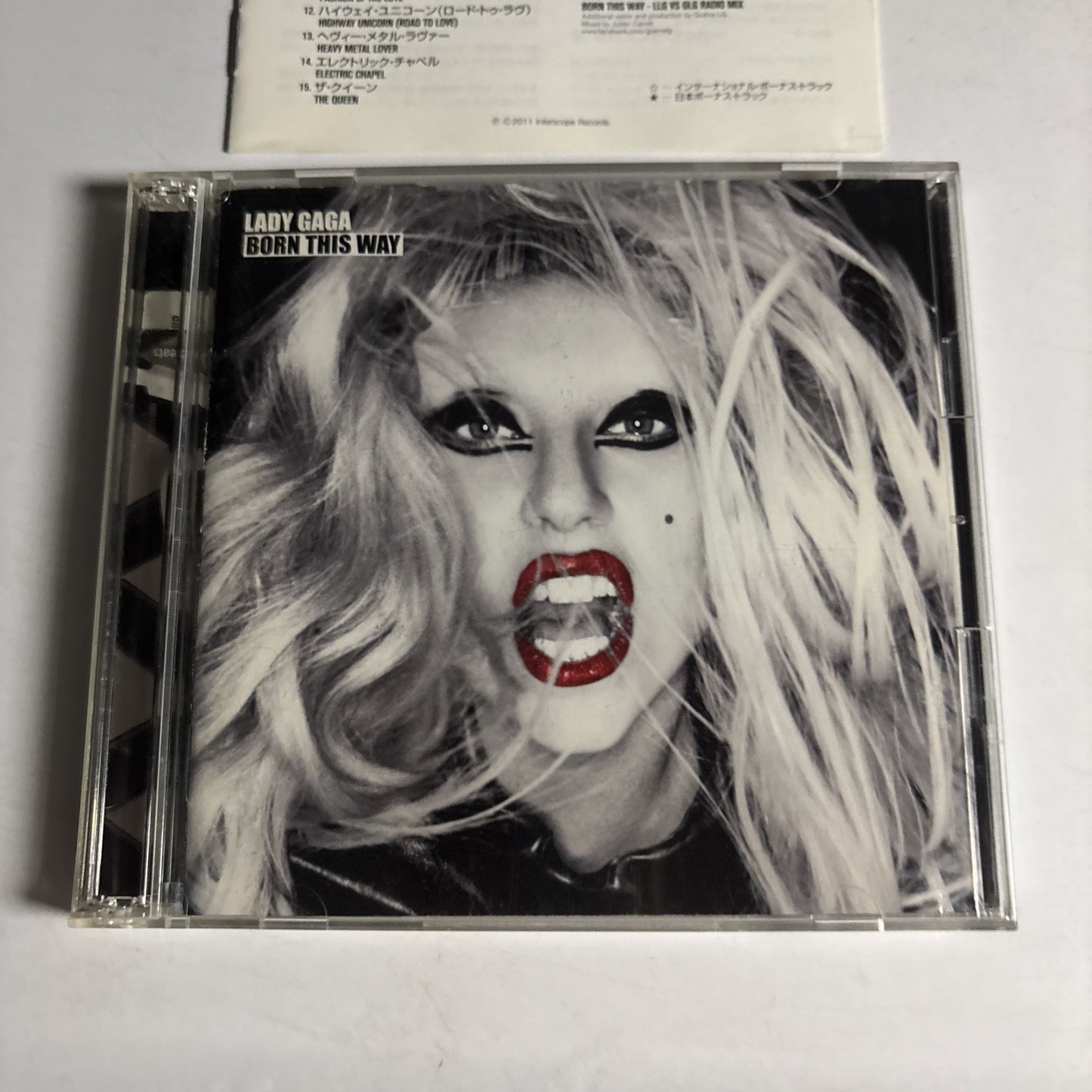 Lady Gaga – Born This Way (CD, 2011 2-Disc) Japan UICS-1228/9