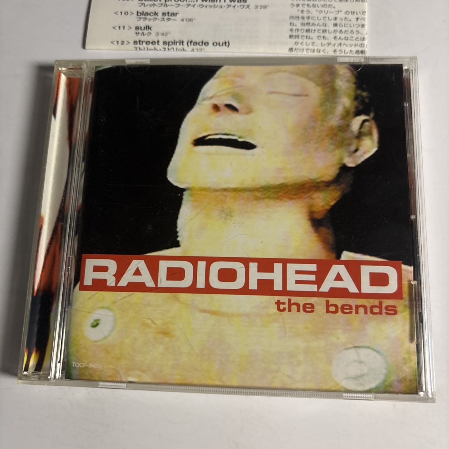 Radiohead, Radiohead – The Bends  (CD, 1995) Japan Bonus Track TOCP-8489