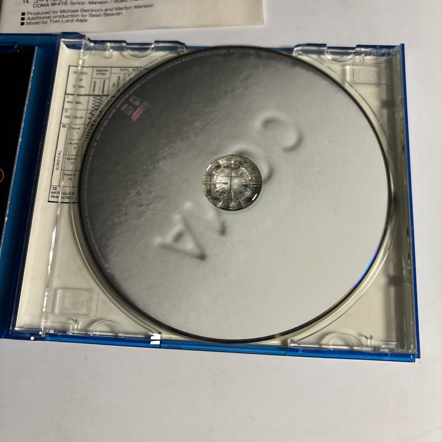 Marilyn Manson – Mechanical Animals (CD, 1998) Japan MVCT-24036