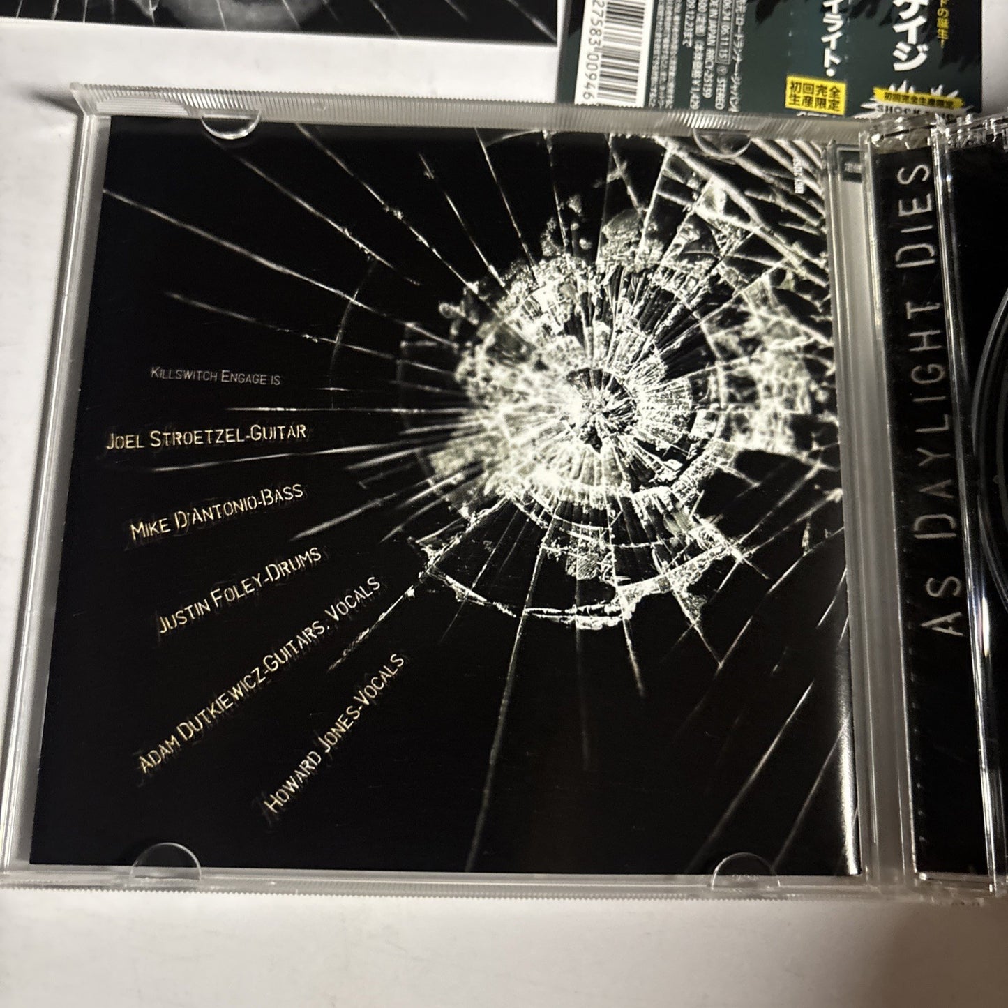 Killswitch Engage – As Daylight Dies (CD, 2009) Japan Bonus Track Obi RRCY-25159