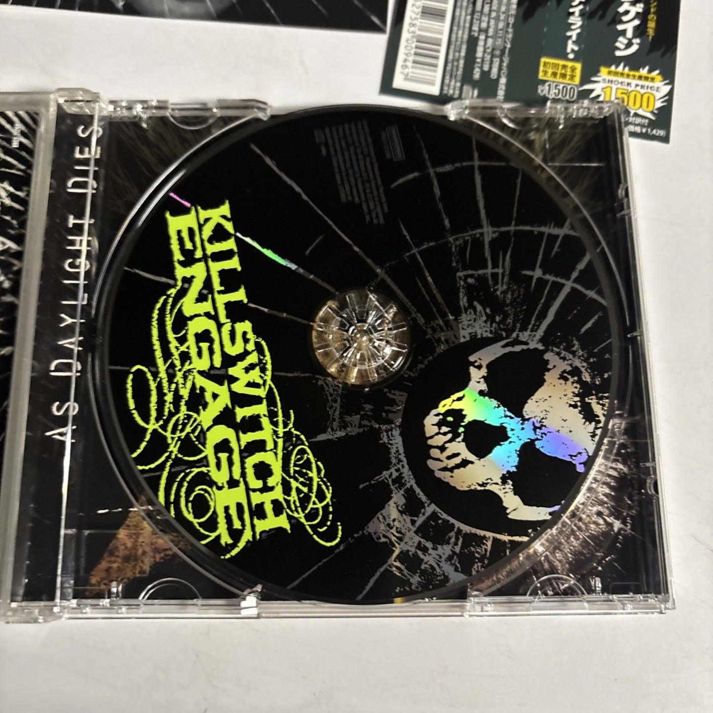 Killswitch Engage – As Daylight Dies (CD, 2009) Japan Bonus Track Obi RRCY-25159