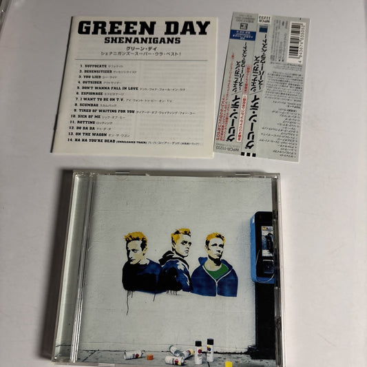 Green Day – Shenanigans (CD, 2002) Obi Japan WPCR-11233