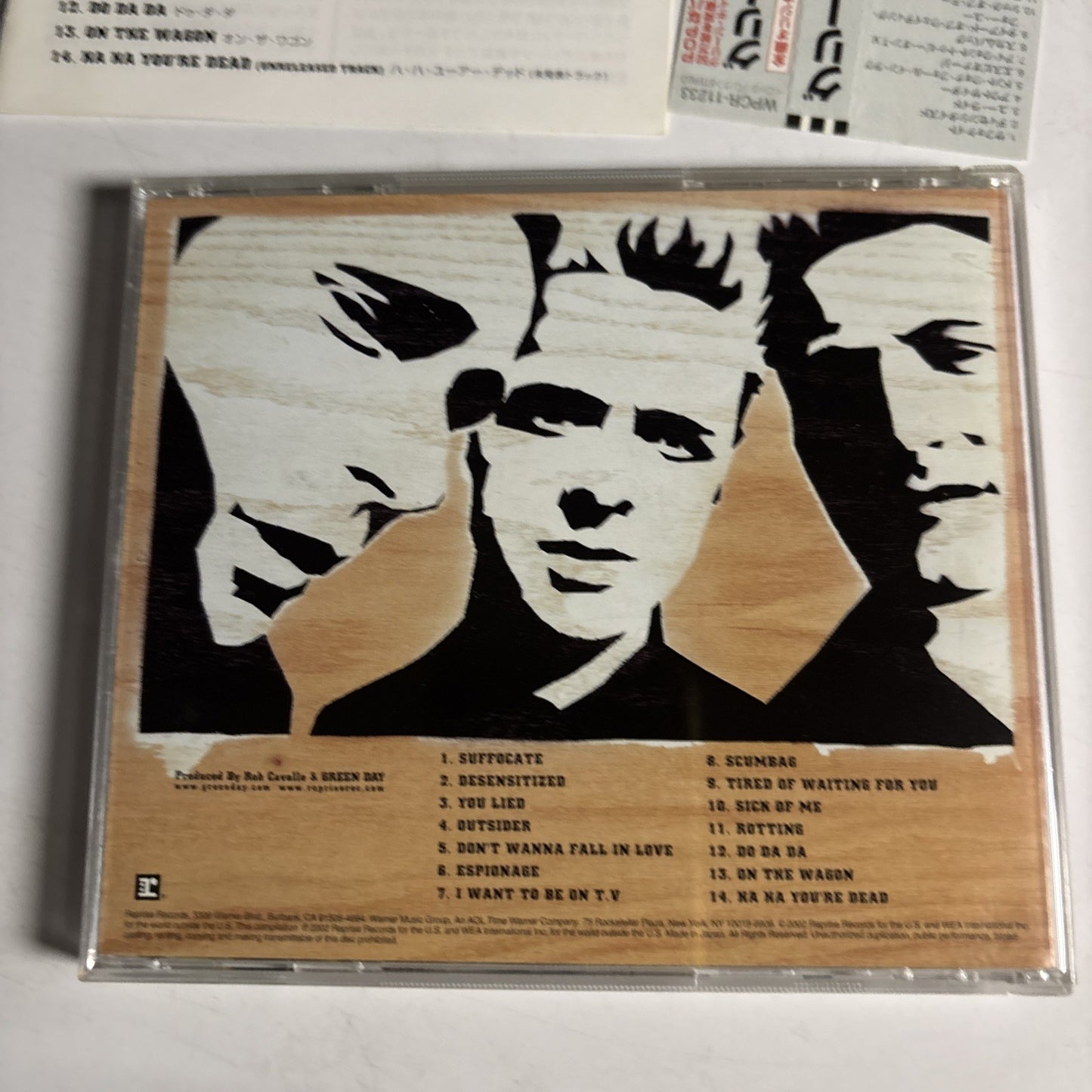 Green Day – Shenanigans (CD, 2002) Obi Japan WPCR-11233