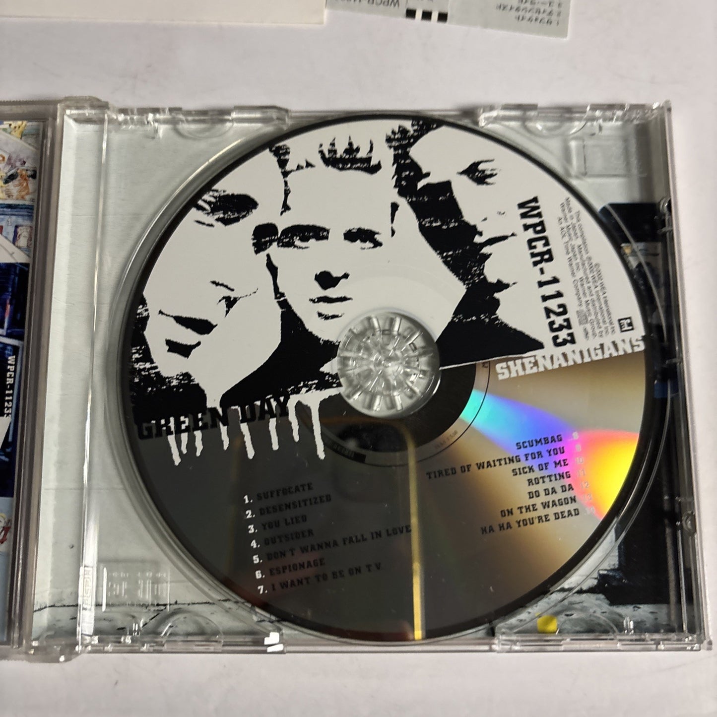 Green Day – Shenanigans (CD, 2002) Obi Japan WPCR-11233
