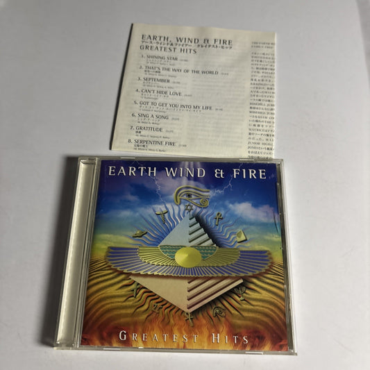 Earth, Wind & Fire – Greatest Hits (CD, 1999) Japan SRCS 9492
