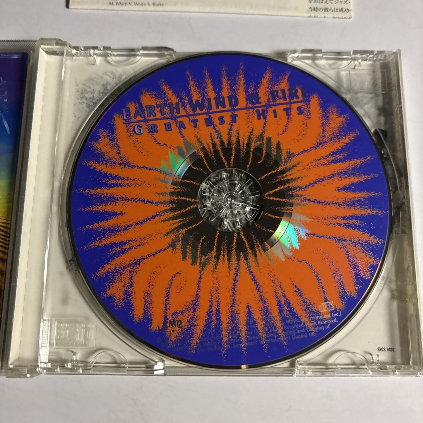 Earth, Wind & Fire – Greatest Hits (CD, 1999) Japan SRCS 9492