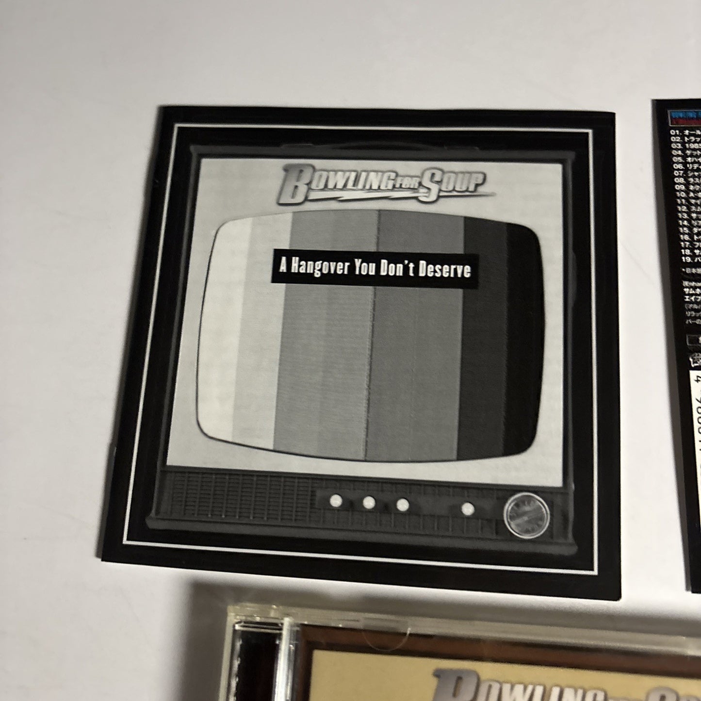 Bowling For Soup – A Hangover You Don't Deserve (CD, 2008) Japan Bonus Track Obi