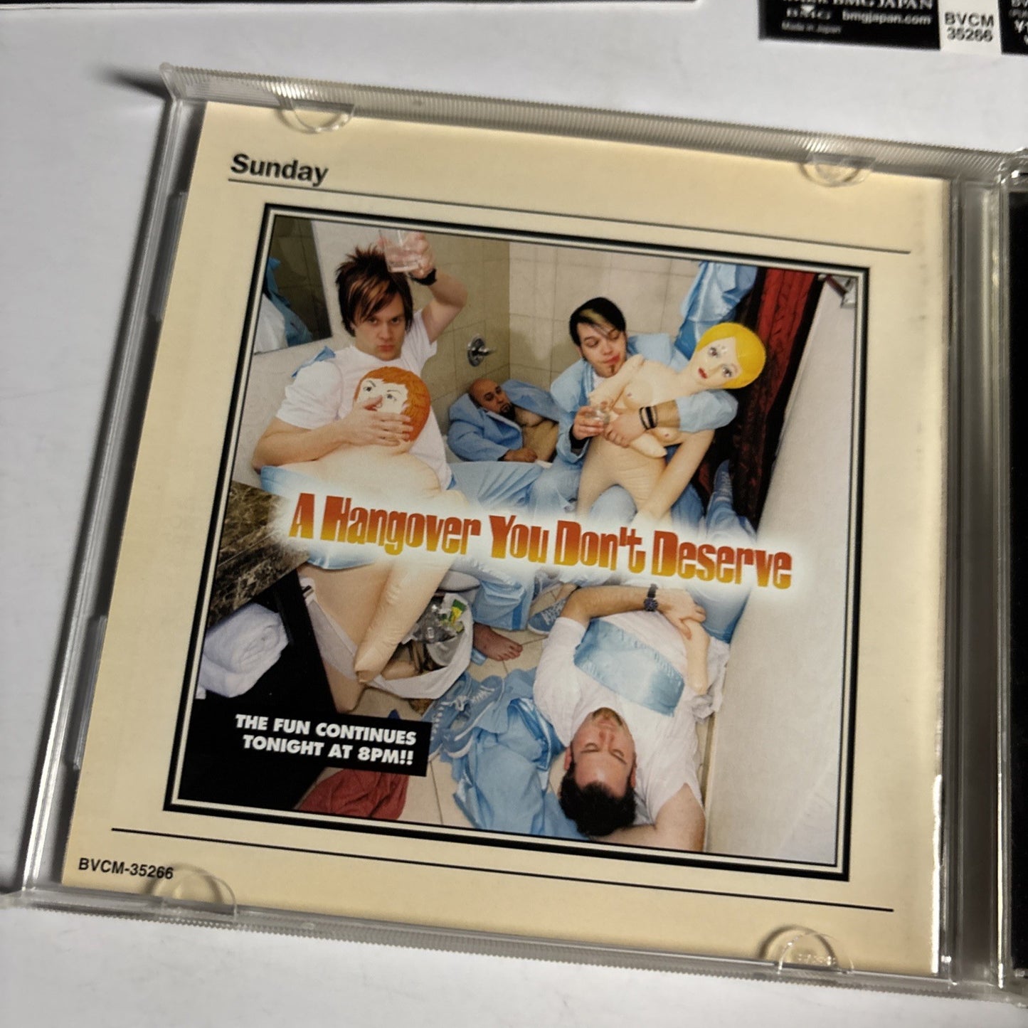 Bowling For Soup – A Hangover You Don't Deserve (CD, 2008) Japan Bonus Track Obi