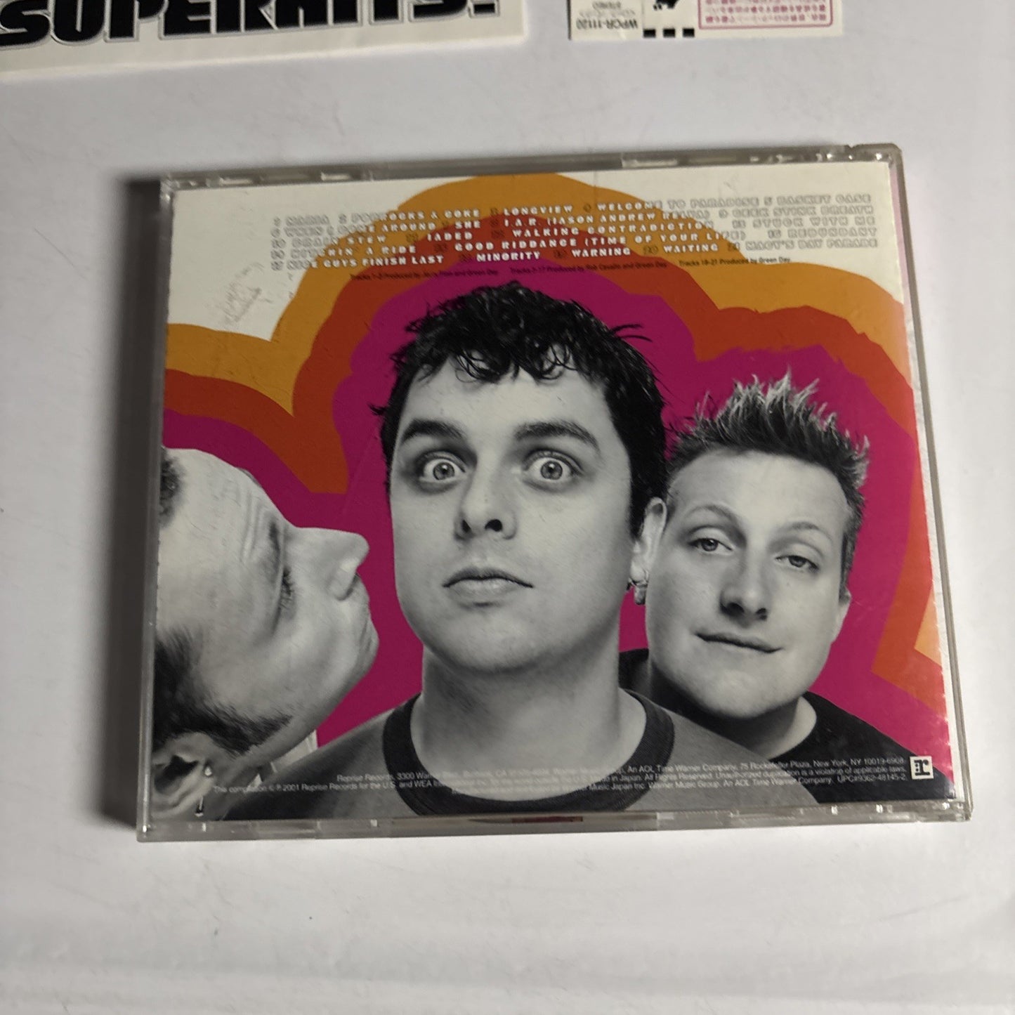 Green Day – International Superhits! (CD, 2001) Japan obi  WPCR-11120
