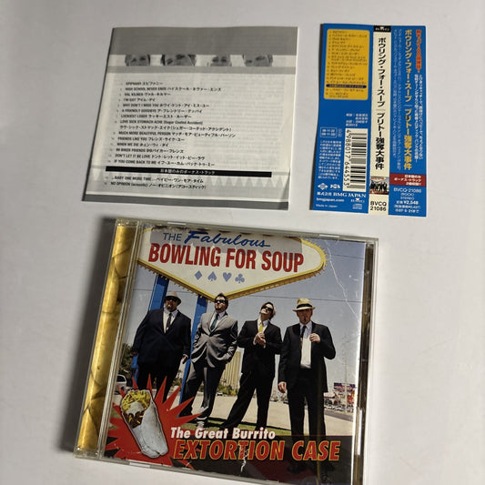 Bowling For Soup – The Great Burrito Extortion Case (CD, 2006) Japan obi