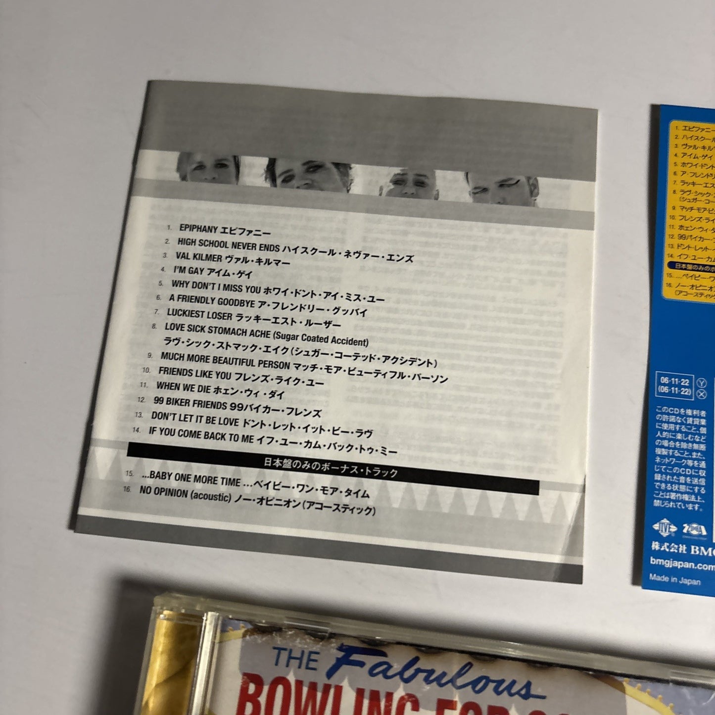 Bowling For Soup – The Great Burrito Extortion Case (CD, 2006) Japan obi