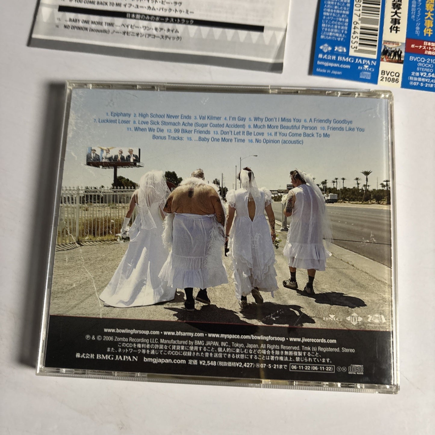 Bowling For Soup – The Great Burrito Extortion Case (CD, 2006) Japan obi