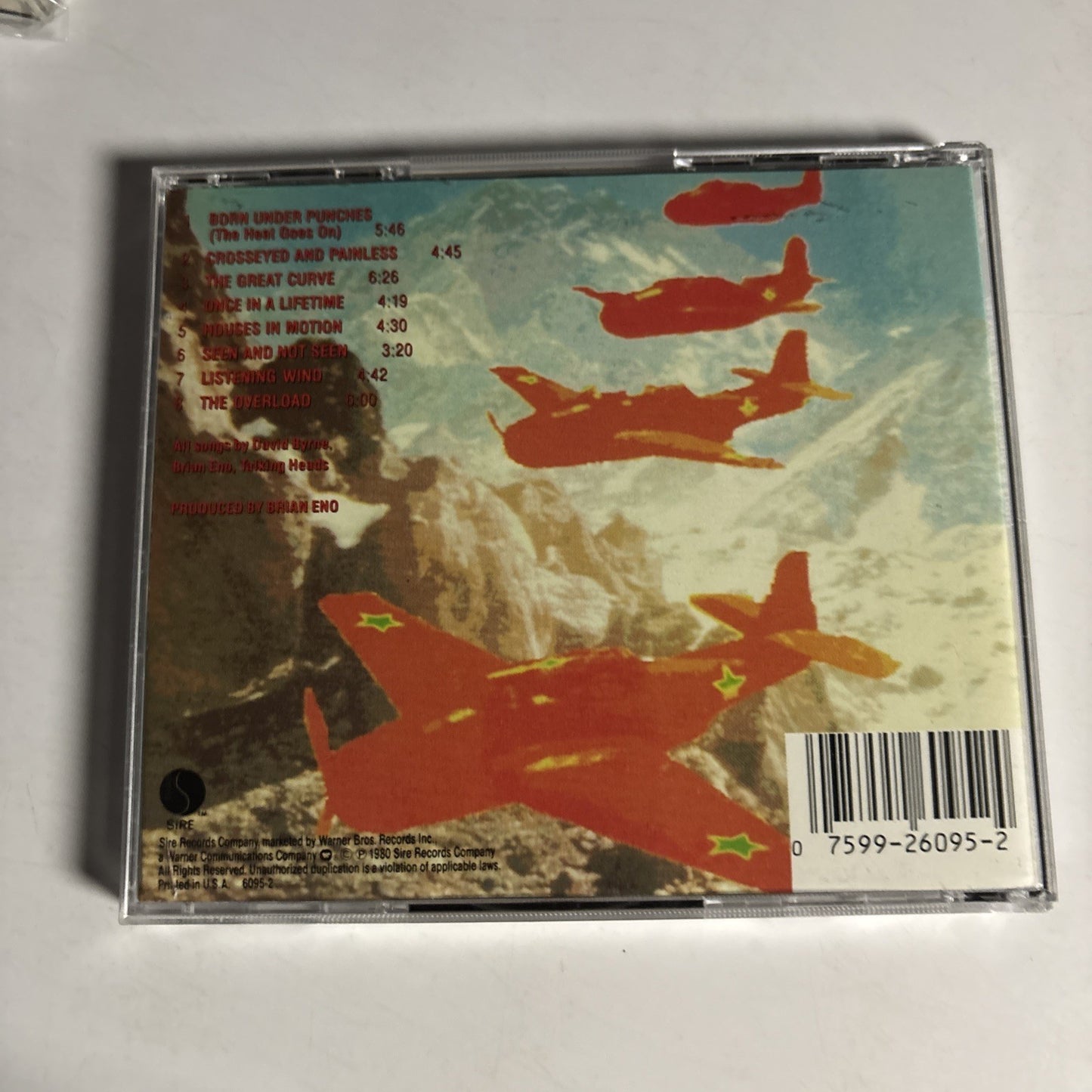 Talking Heads – Remain In Light (CD, 1989)  US 6095-2