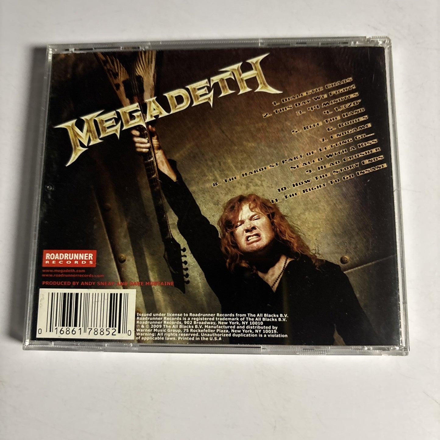Megadeth – Endgame (CD, 2009) US 1686-178852