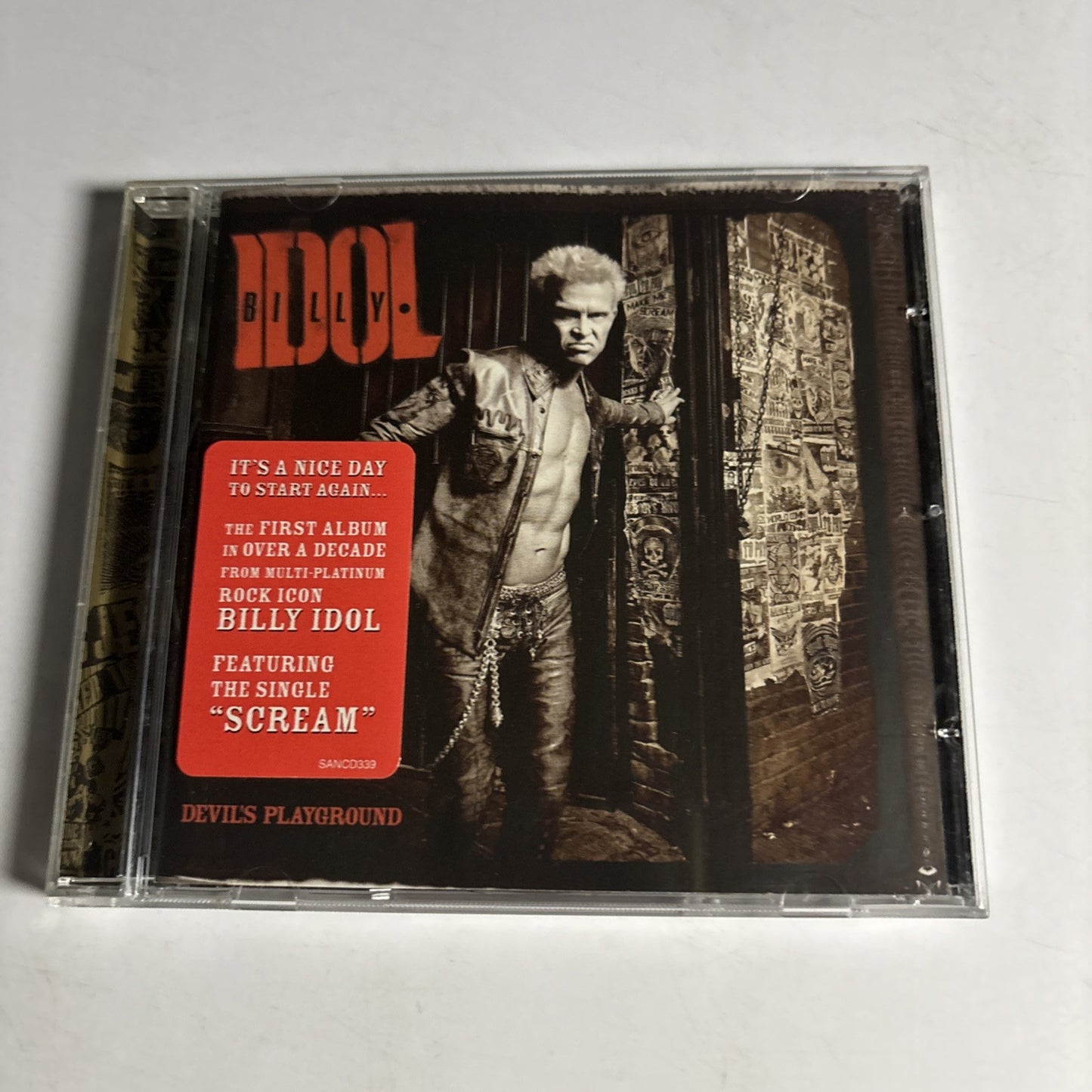 Billy Idol – Devil's Playground (CD, 2005) Europe SANCD339