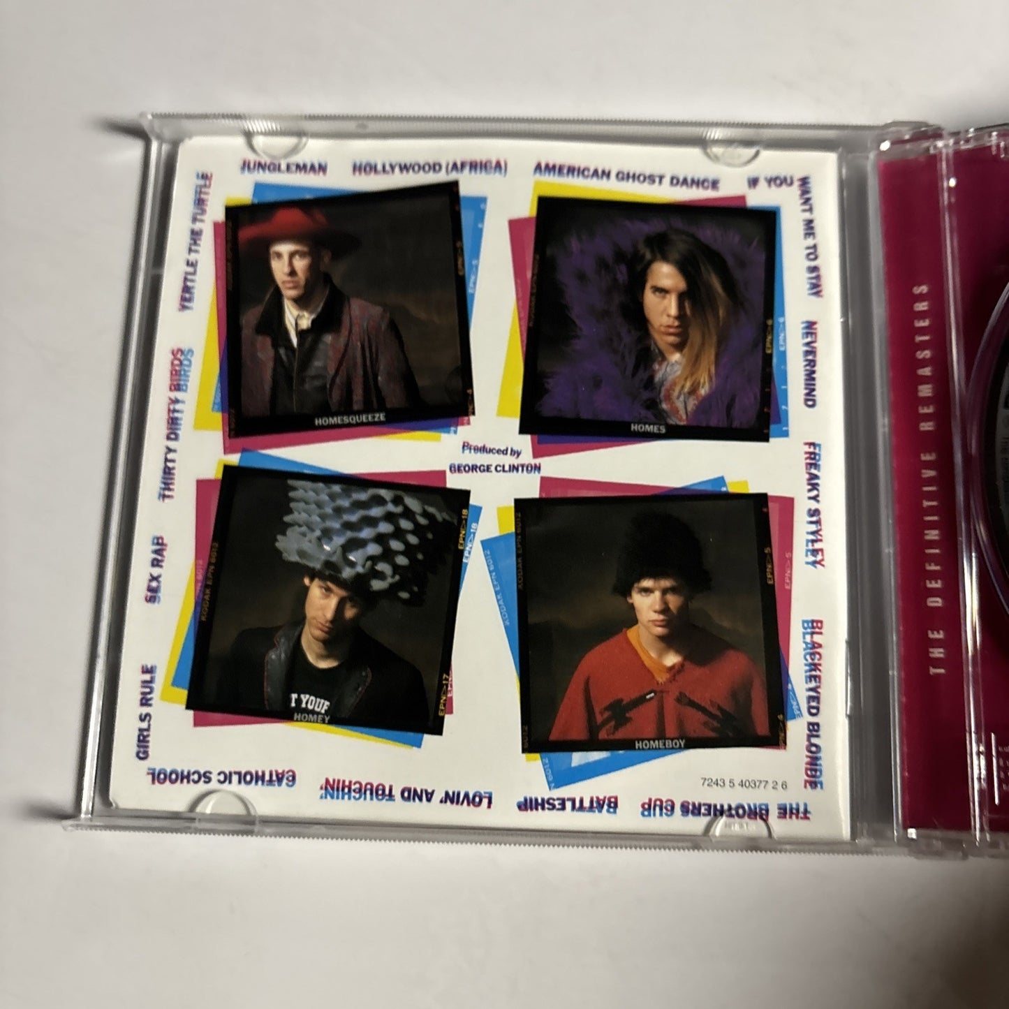 Red Hot Chili Peppers – Freaky Styley (CD, 2003) US 72435-40377-2-6