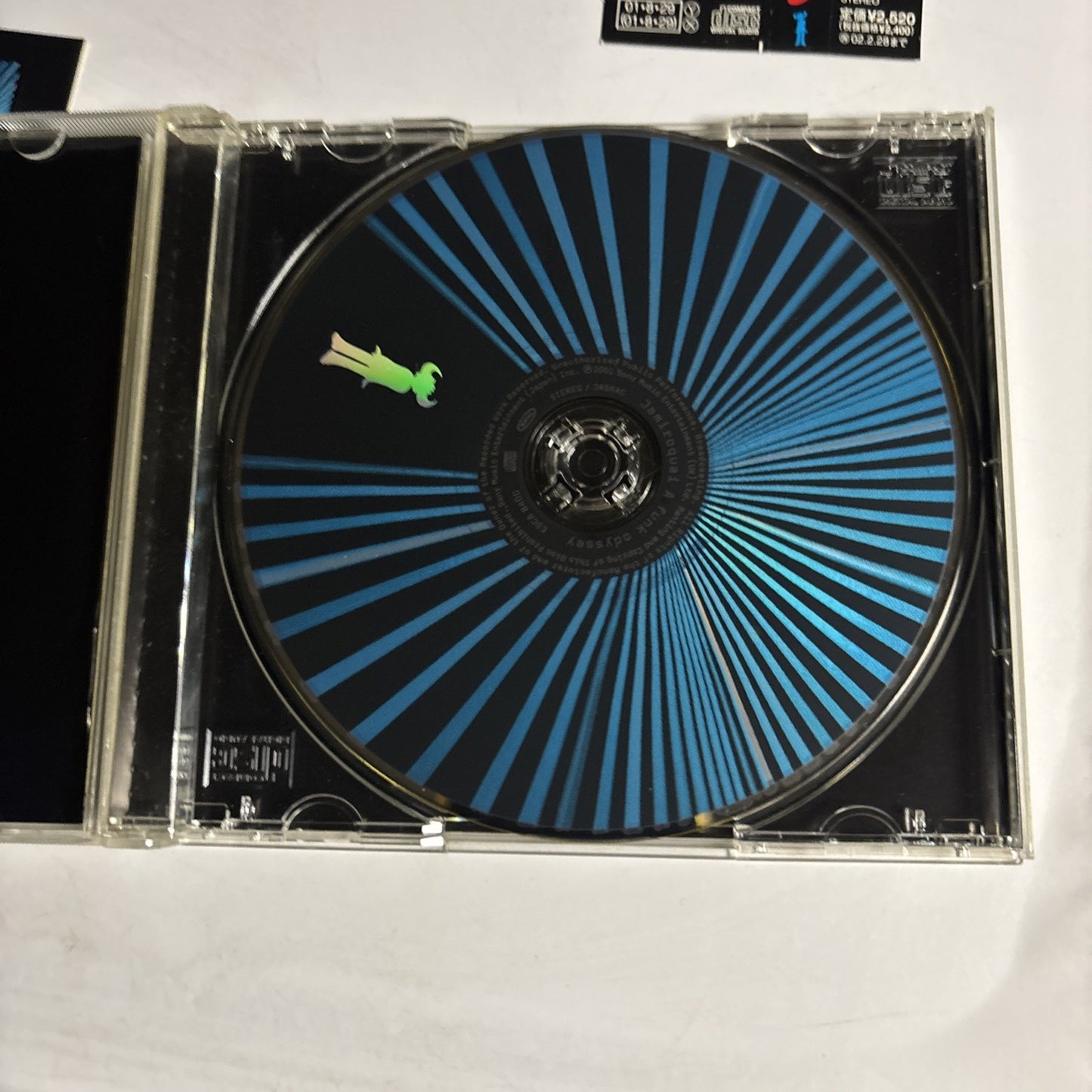 Jamiroquai – A Funk Odyssey (CD, 2001) Japan Bonus Track Obi Sticker ESCA 8400
