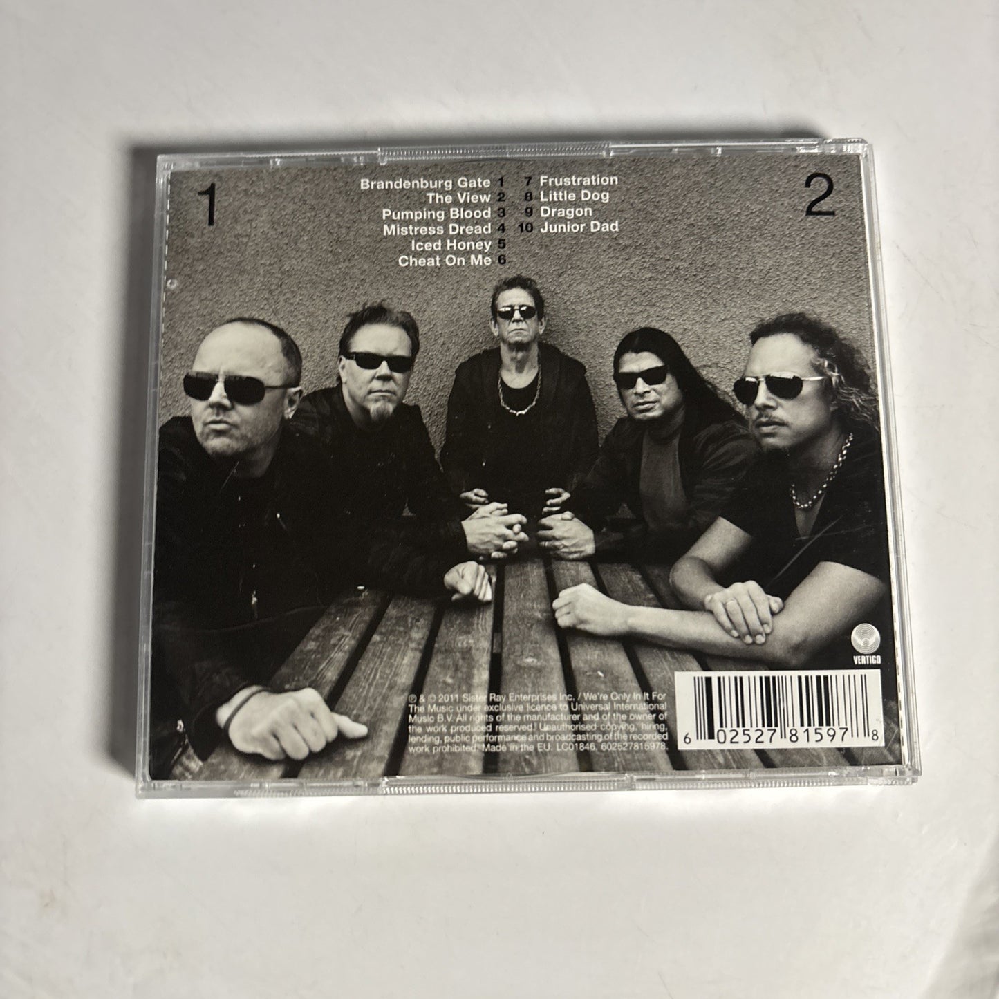 Lou Reed, Metallica – Lulu (CD, 2-Disc, 2011) Europe 602527815978