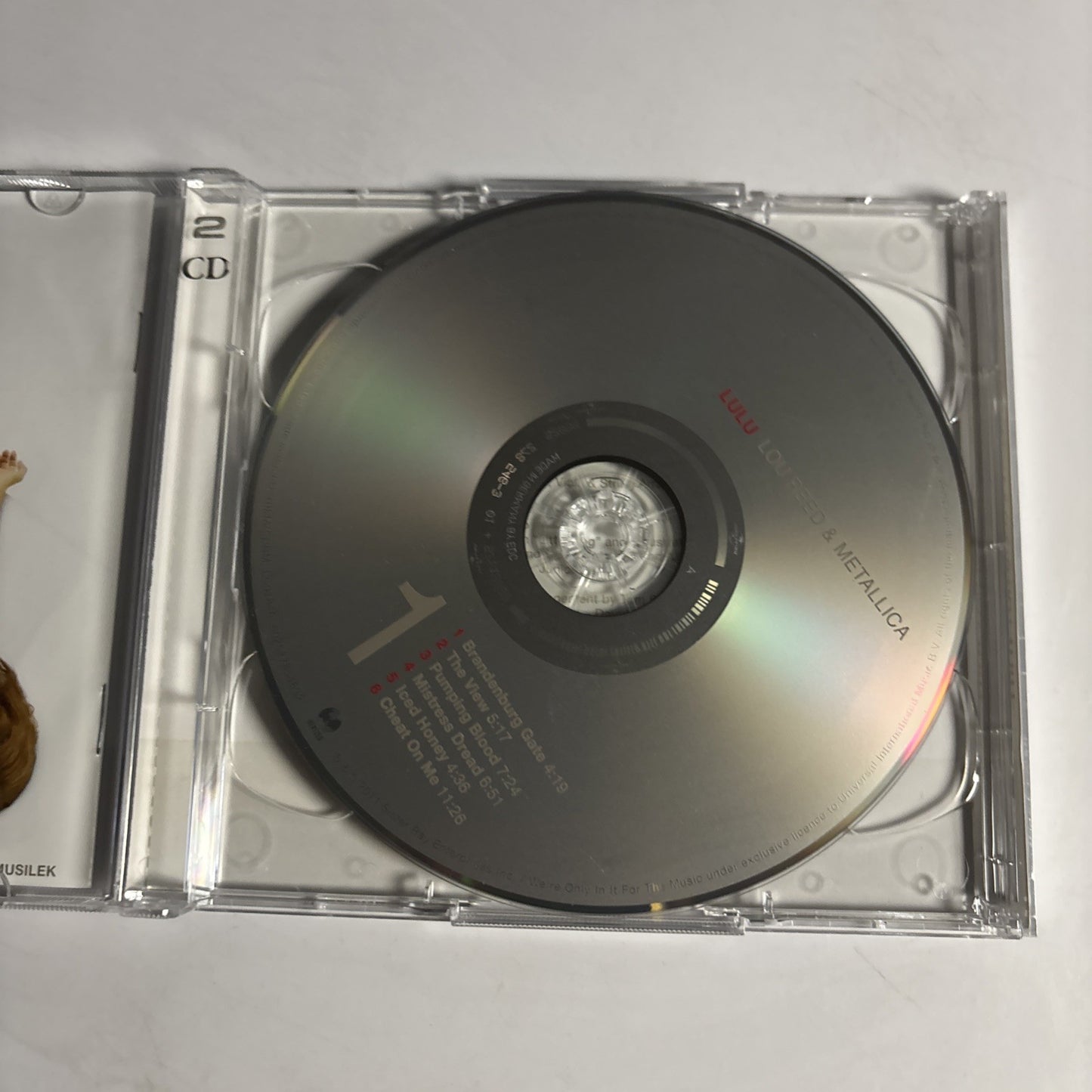 Lou Reed, Metallica – Lulu (CD, 2-Disc, 2011) Europe 602527815978