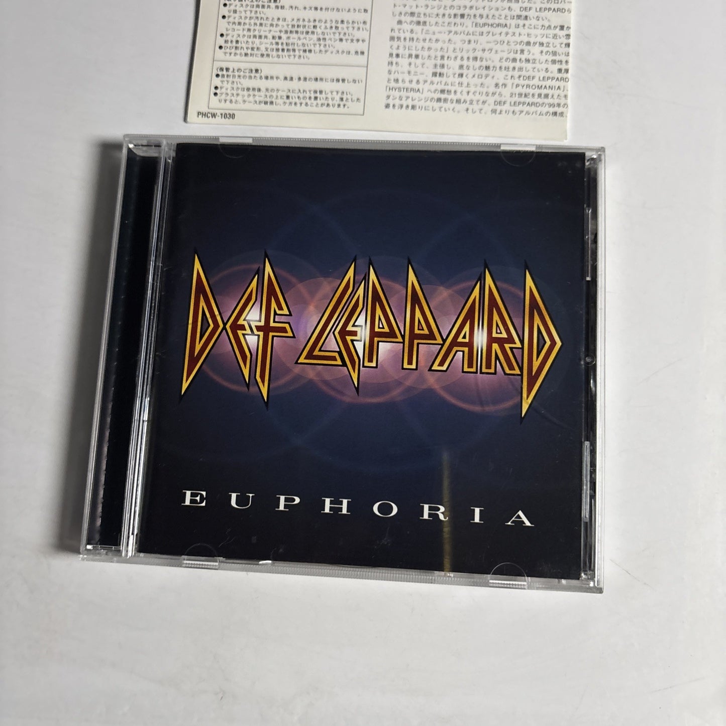 Def Leppard – Euphoria (CD, 1999) Japan PHCW-1030