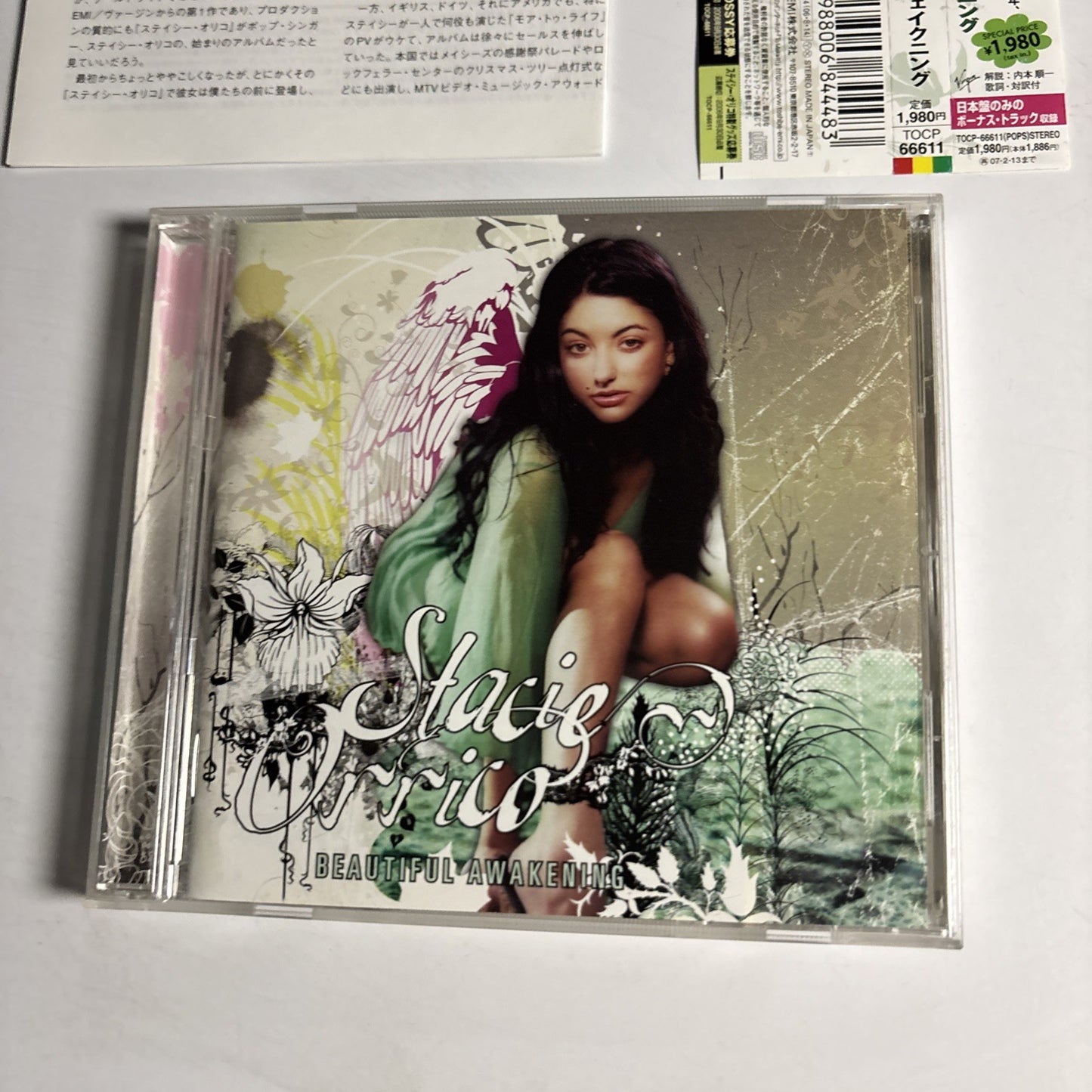 Stacie Orrico – Beautiful Awakening (CD, 2006) Japan Bonus Track Obi TOCP-66611