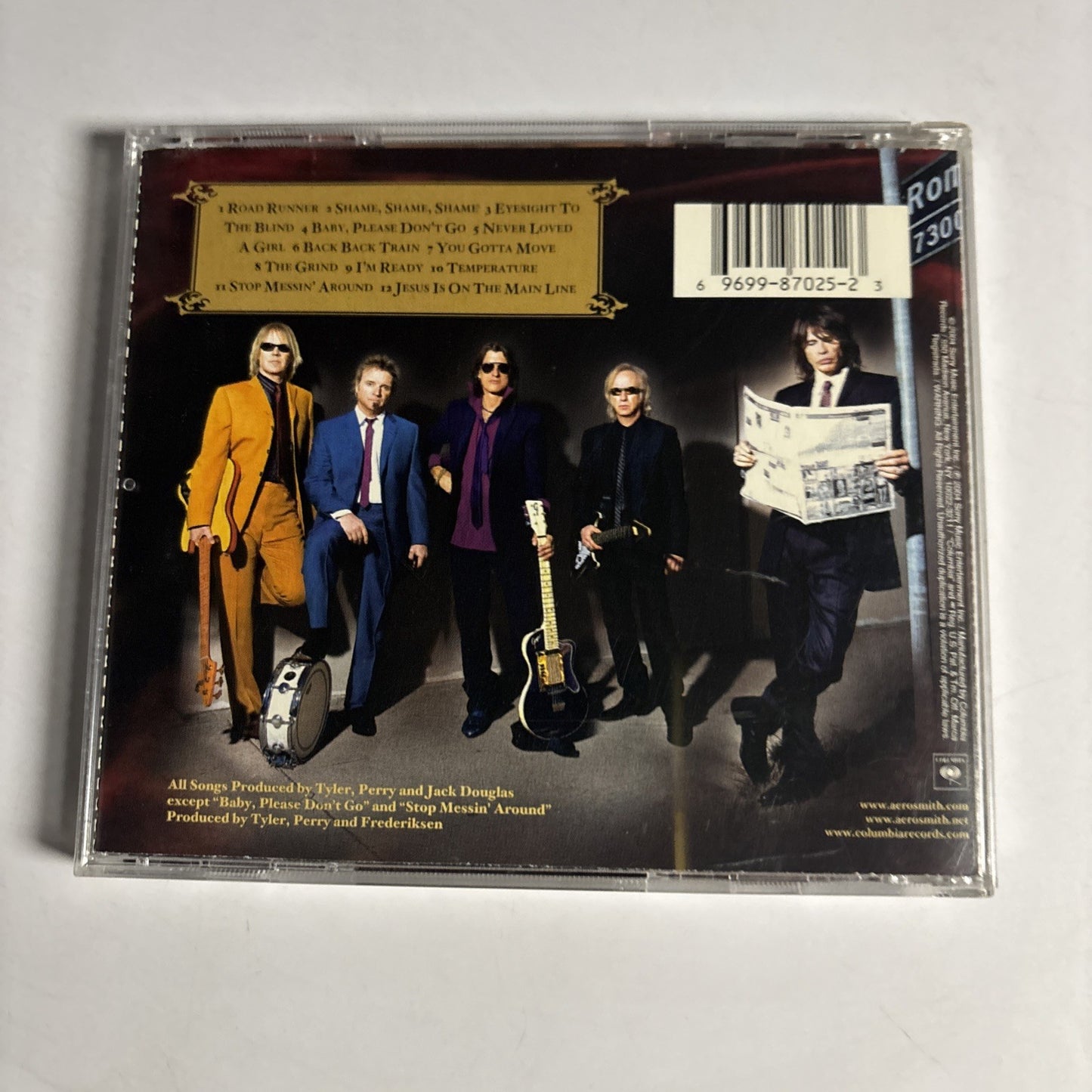 Aerosmith – Honkin' On Bobo (CD, 2004)  US CK 87025