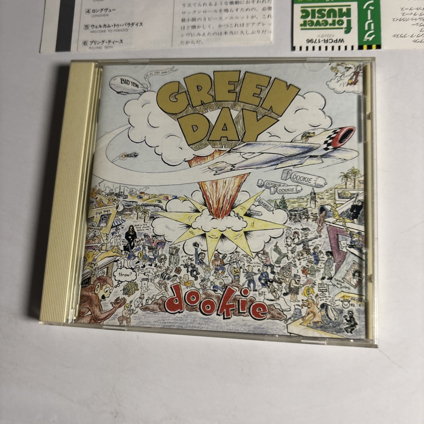 Green Day – Dookie (CD, 1998) Japan obi WPCR-1796