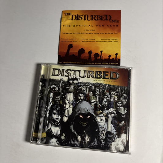 Disturbed – Ten Thousand Fists (CD, 2005) US 49433-2