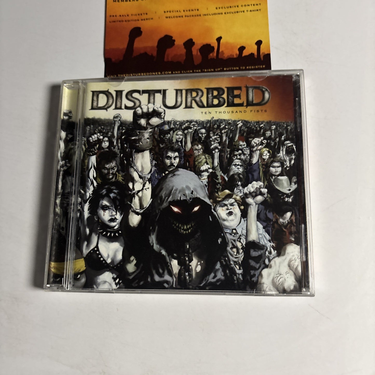Disturbed – Ten Thousand Fists (CD, 2005) US 49433-2
