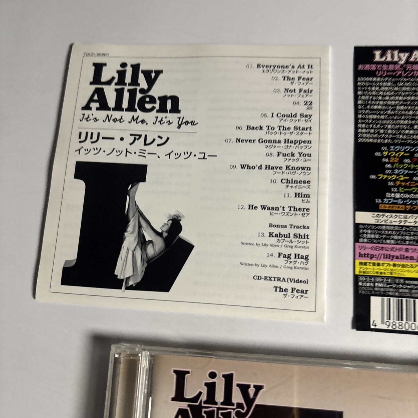 Lily Allen – It's Not Me, It's You (CD, 2009) Japan obi TOCP-66860