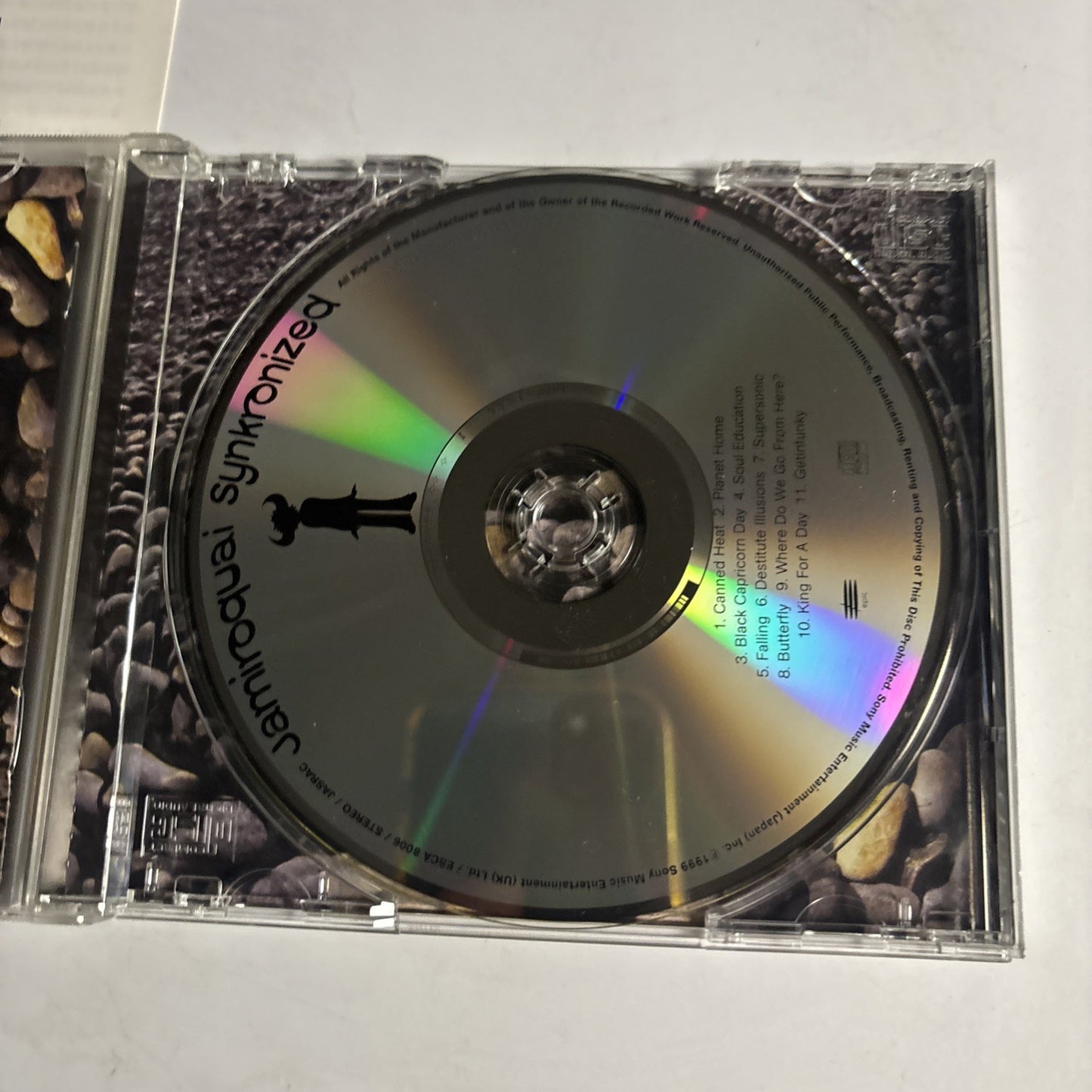 Jamiroquai – Synkronized (CD, 1999)  Japan Bonus Track ESCA 8006