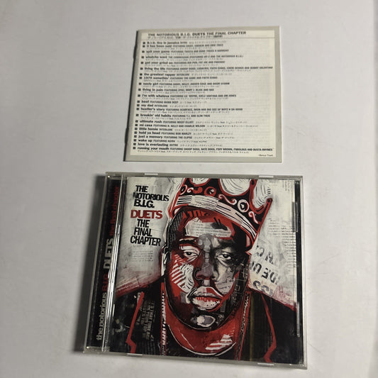 Notorious B.I.G. – Duets (The Final Chapter) (CD, 2005) Japan WPCR-12229