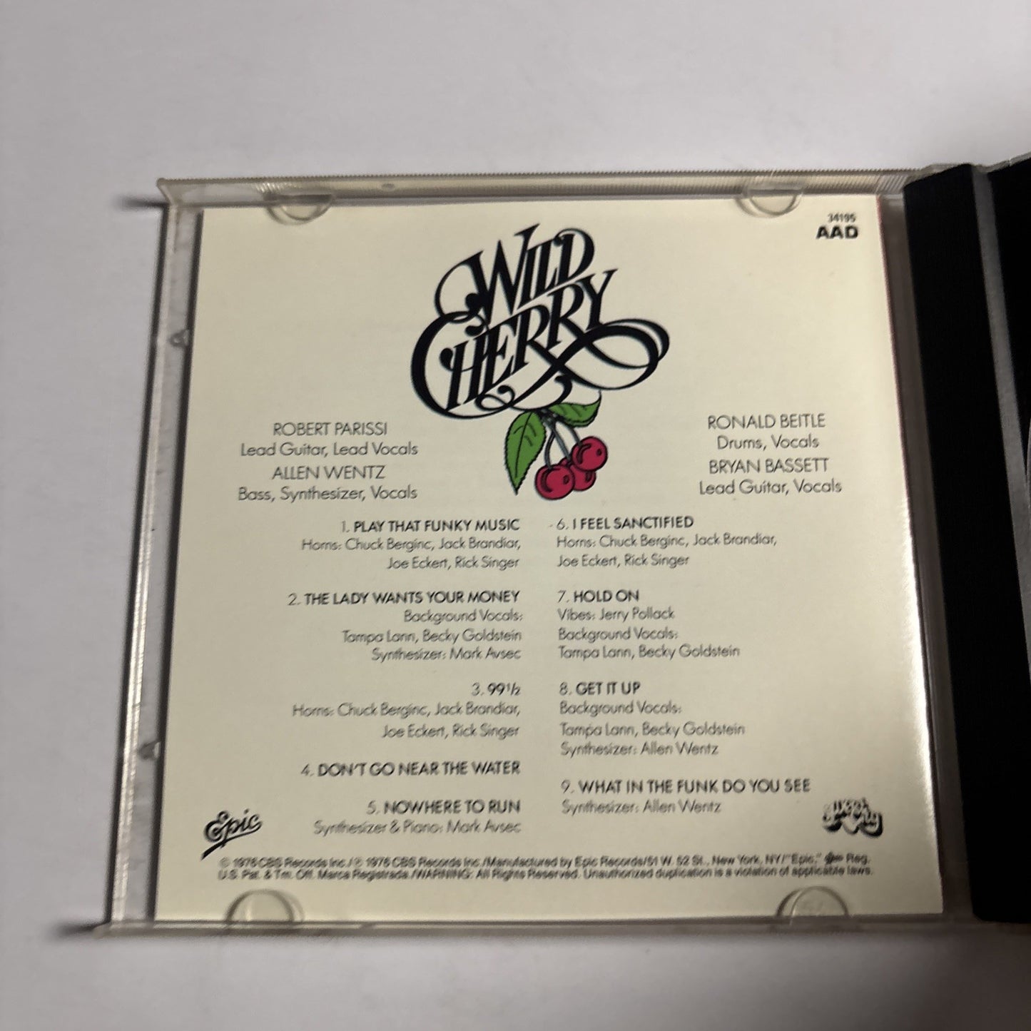 Wild Cherry – Wild Cherry (CD, 1990) US EK 34195