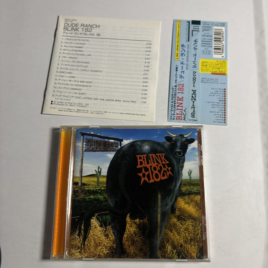 Blink-182 – Dude Ranch (CD, 1997) Japan obi MVCE-24015