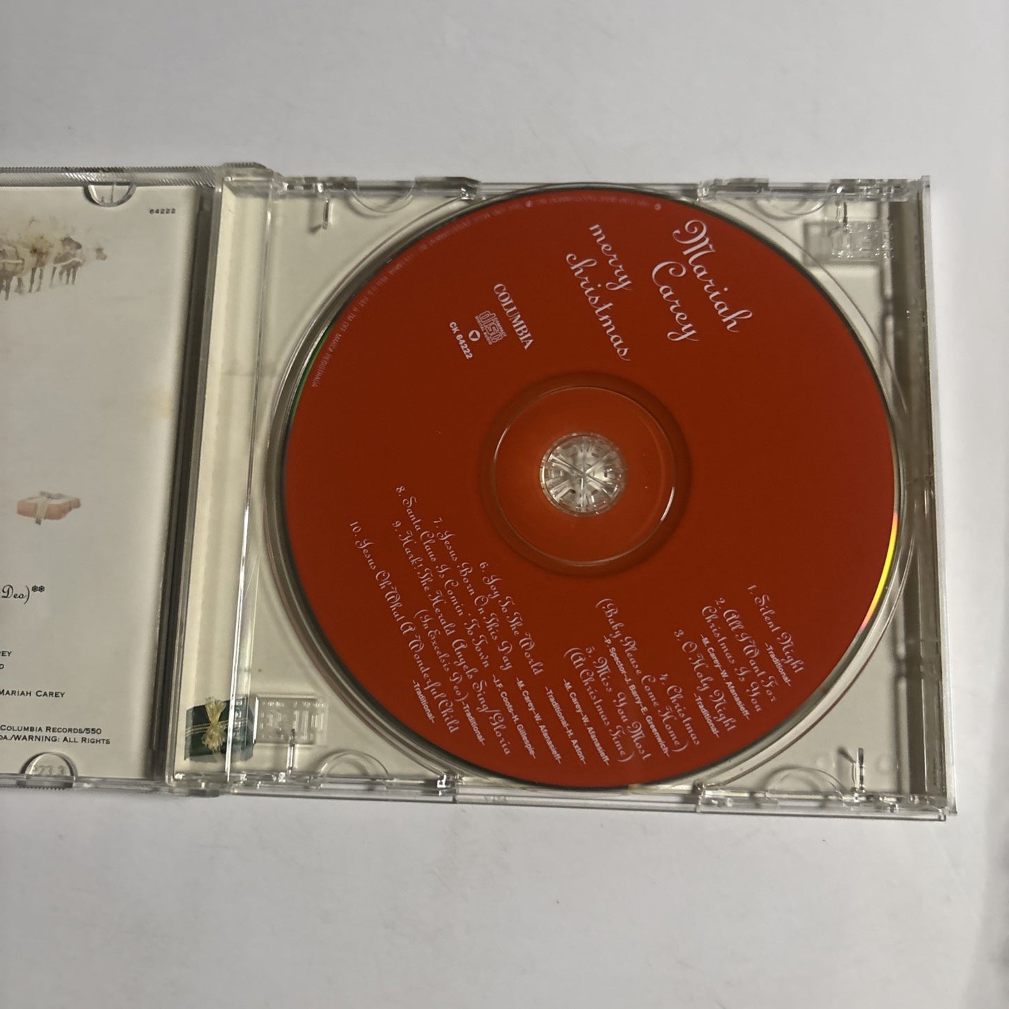 Mariah Carey – Merry Christmas (CD, 1994)  US CK 64222