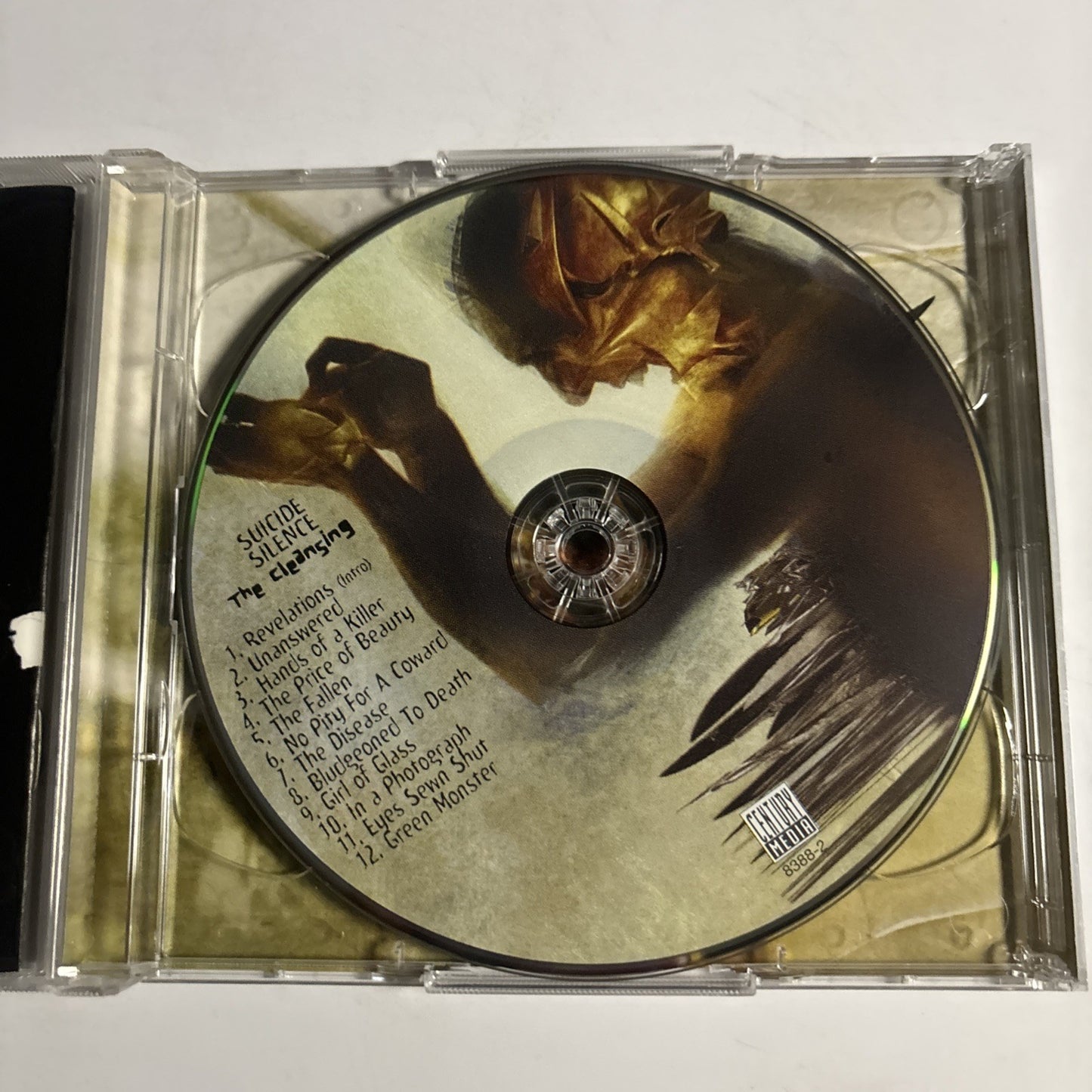 Suicide Silence – The Cleansing (CD, 2008, 2-Disc) US 8388-2