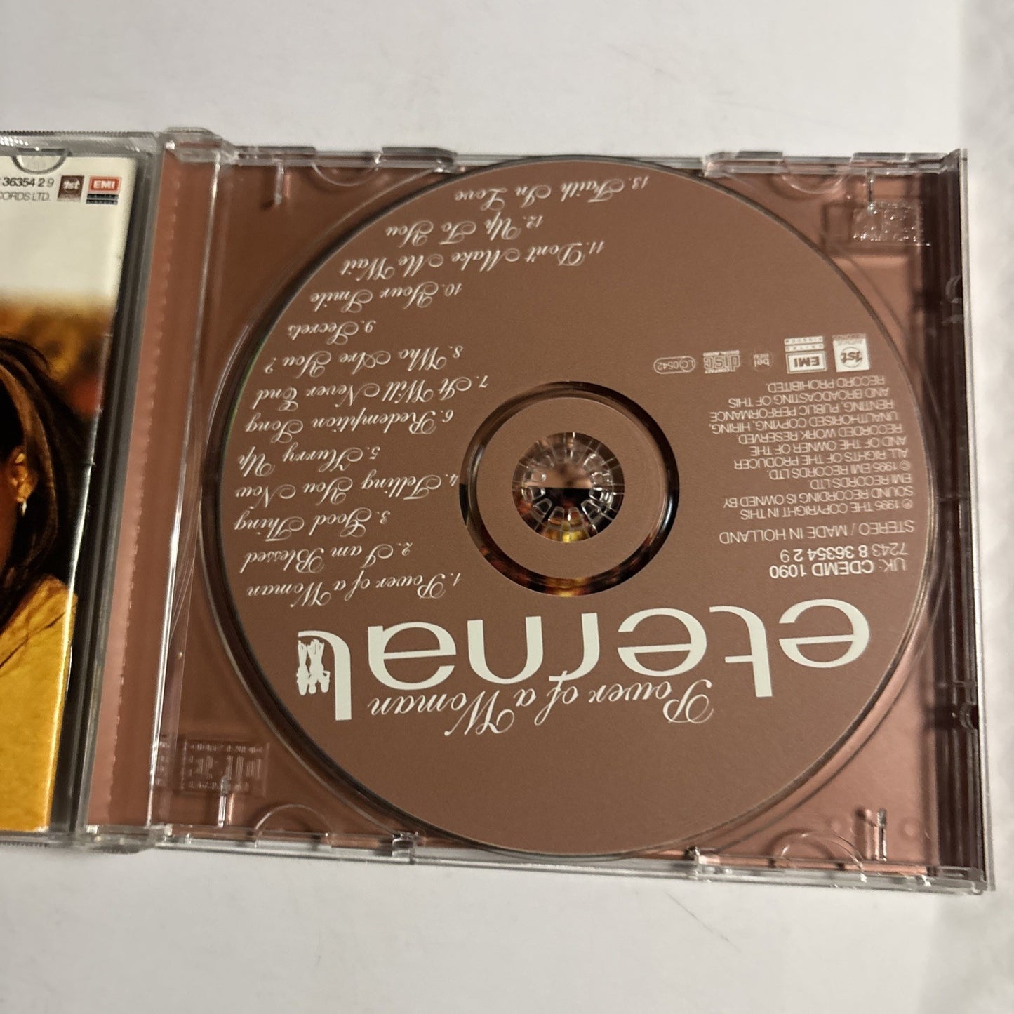Eternal – Power  Of A Woman (CD, 1995) UK 7243 8 36354 2 9