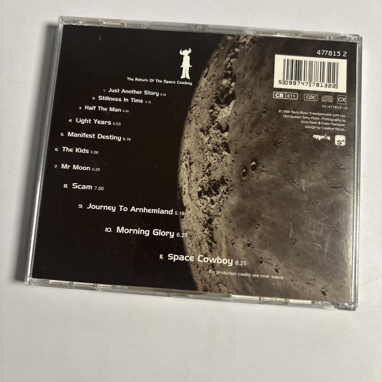 Jamiroquai – The Return Of The Space Cowboy (CD, 1994) UK & Europe  477813 2