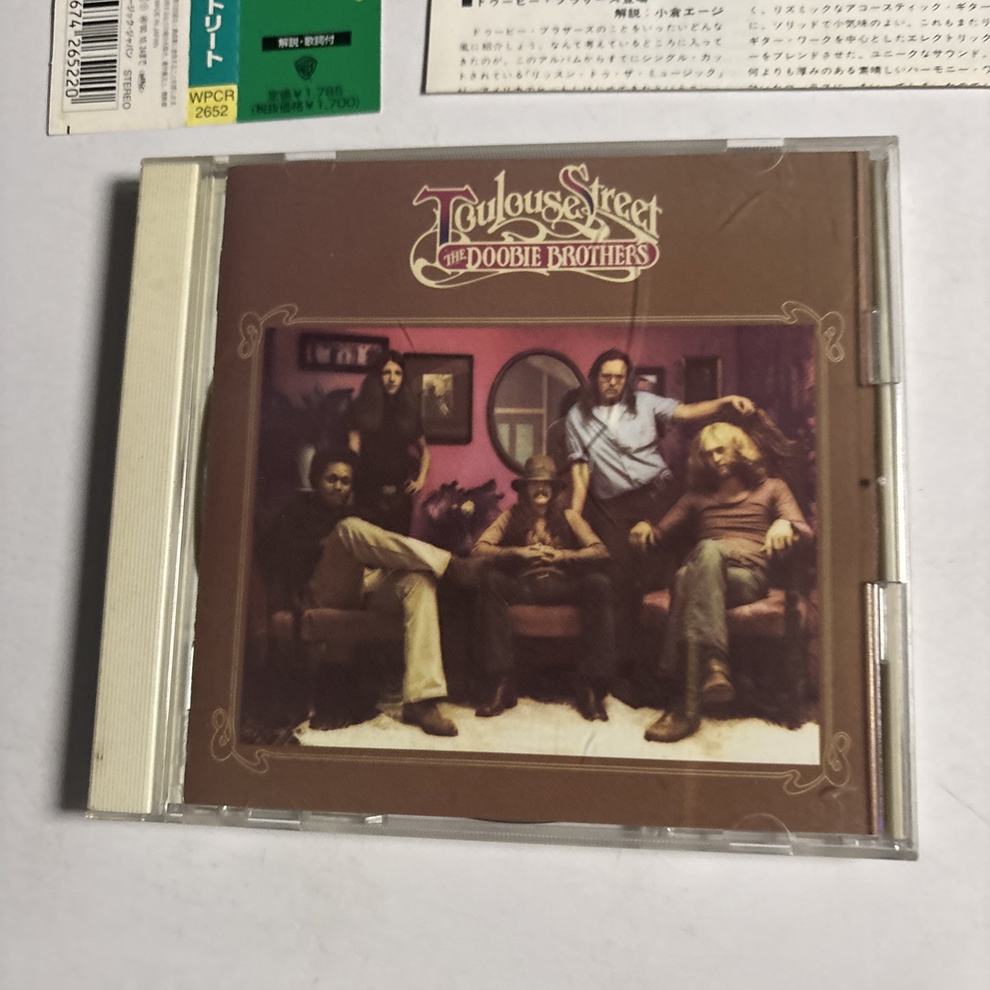 The Doobie Brothers – Toulouse Street (CD, 2006) Japan WPCR-2652 obi