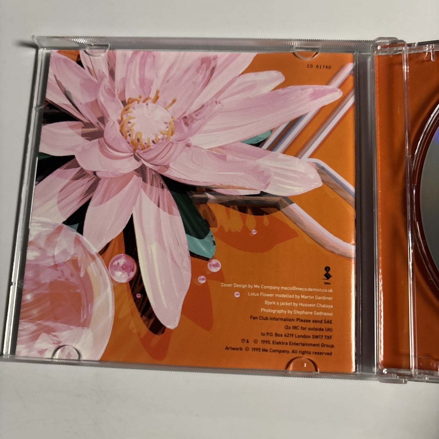 Björk – Post (CD, 1995) US 61740-2