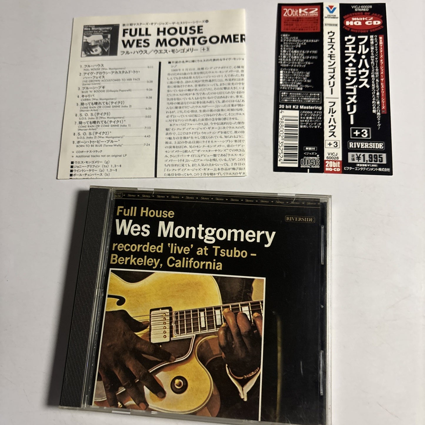 Wes Montgomery – Full House (CD, 1997) Japan obi VICJ-60028